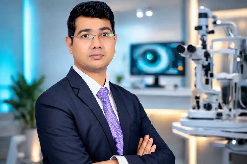 Dr. Swapnil Patil Glaucoma Specialist Bhakti Netralaya Malkapur